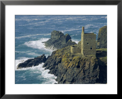 Tin Mine On Coast, Botallack, Cornwall, England, Uk, Europe by Roy Rainford Pricing Limited Edition Print image