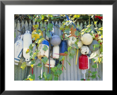 Fishing Net Floats, Oak Bluffs, Martha's Vineyard, Massachusetts, Usa by Fraser Hall Pricing Limited Edition Print image