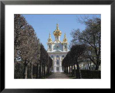 Church Of The Palace, Peterhof, Near St. Petersburg, Russia by Ivan Vdovin Pricing Limited Edition Print image