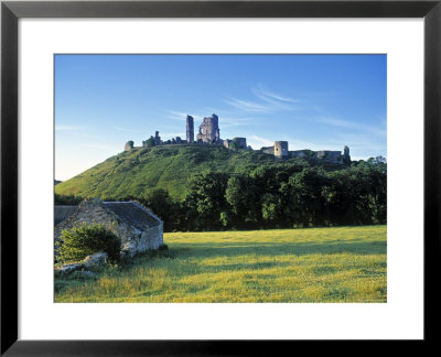 Corfe Castle, Dorset, England by Peter Adams Pricing Limited Edition Print image