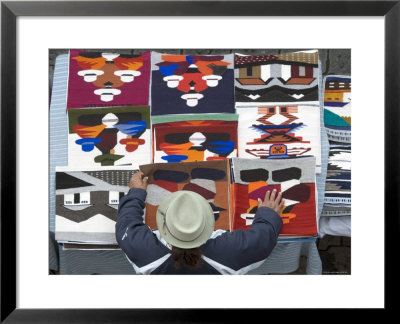 Saturday Market, Otavalo, Ecuador by John Coletti Pricing Limited Edition Print image
