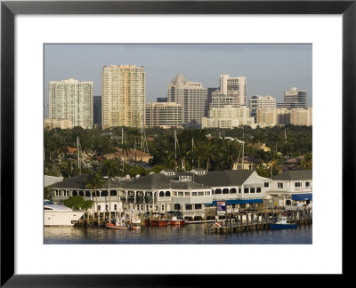 City View From Intracoastal Waterway, Fort Lauderdale, Florida by Walter Bibikow Pricing Limited Edition Print image