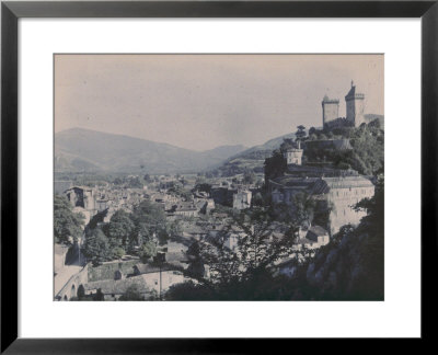 Foix Castle, France by Henrie Chouanard Pricing Limited Edition Print image
