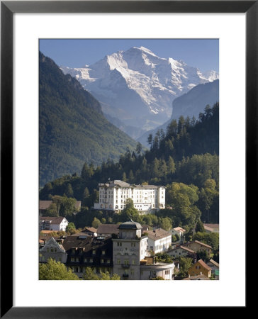 Jungfrau And Interlaken, Berner Oberland, Switzerland by Doug Pearson Pricing Limited Edition Print image