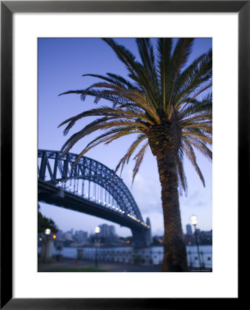 Australia, New South Wales, Sydney, Sydney Harbour Bridge by Walter Bibikow Pricing Limited Edition Print image