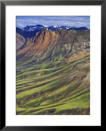 Mountain Slopes, Landmannalaugar, Fjallabak Nature Reserve, Central Iceland by Michele Falzone Pricing Limited Edition Print image