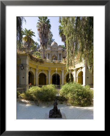 Cerro Santa Lucia And The Ornate Terraza Neptuno Fountain, Santiago, Chile by Gavin Hellier Pricing Limited Edition Print image