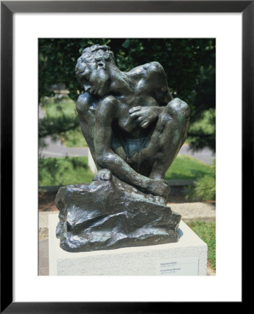 Auguste Rodin Sculpture In The Hirshhorn Sculpture Garden, Washington D.C., Usa by Hodson Jonathan Pricing Limited Edition Print image