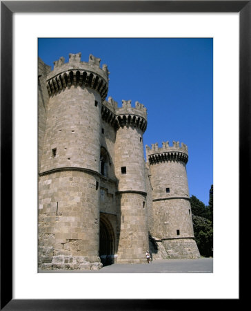 Palace Of The Knights, Rhodes Town, Island Of Rhodes, Greek Islands, Greece by Nelly Boyd Pricing Limited Edition Print image