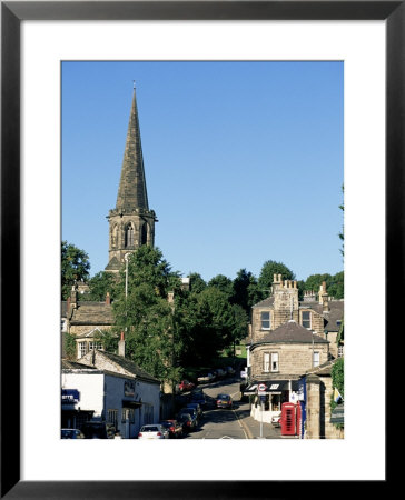 Parish Church From Town Centre, Bakewell, Derbyshire, Peak District National Park, England by Neale Clarke Pricing Limited Edition Print image