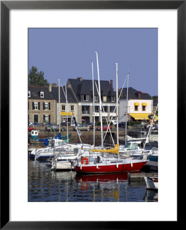 Harbour, Paimpol, Cotes D'armor, Brittany, France by David Hughes Pricing Limited Edition Print image