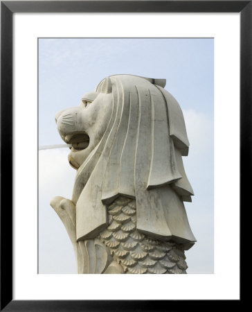 The Merlion, The National Symbol, Singapore, Southeast Asia by Amanda Hall Pricing Limited Edition Print image