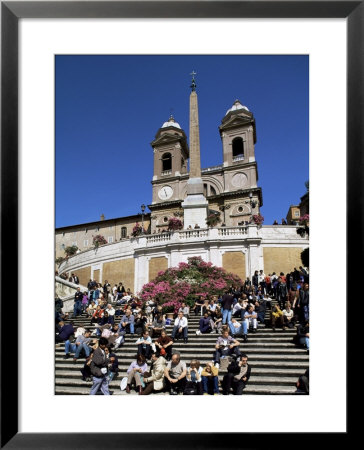 Spanish Steps, Rome, Lazio, Italy by John Miller Pricing Limited Edition Print image