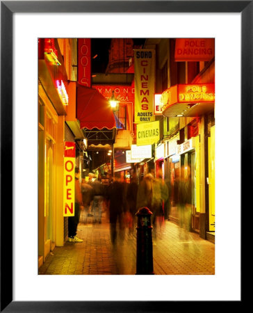 Sex Shops, Soho, London, England, United Kingdom by Mark Mawson Pricing Limited Edition Print image