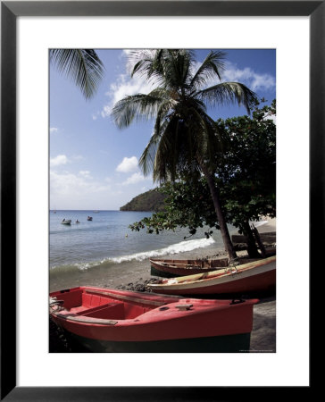 Beach, Les Salines, Martinique, French Antilles, West Indies, Central America by Guy Thouvenin Pricing Limited Edition Print image