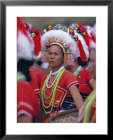 Hwalien Tribes, Harvest Festival In August And September, Taiwan, Asia by Alain Evrard Pricing Limited Edition Print image