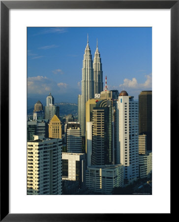 City Skyline Including The Petronas Building, The World's Highest Building, Kuala Lumpur, Malaysia by Gavin Hellier Pricing Limited Edition Print image