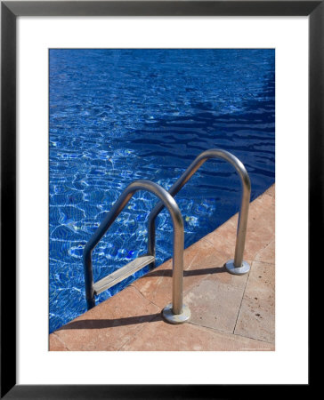 Swimming Pool, Grand Hyatt Santiago, Santiago, Chile, South America by Michael Snell Pricing Limited Edition Print image