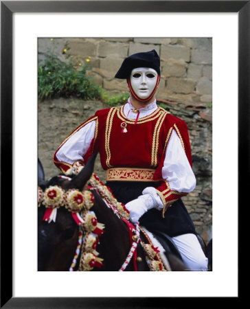 Oristano-La Santiglia Carnival, Sardinia, Italy, Europe by Bruno Morandi Pricing Limited Edition Print image