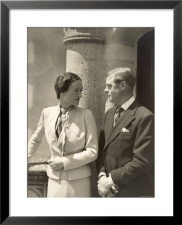 The Duke And The Duchess Of Windsor, Prince Edward, Formerly King Of The United Kingdom by Cecil Beaton Pricing Limited Edition Print image