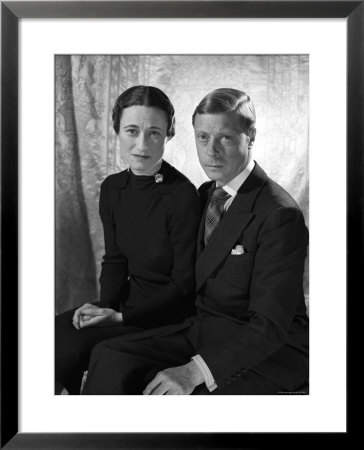 The Duke And The Duchess Of Windsor, Prince Edward With Wallis Simpson by Cecil Beaton Pricing Limited Edition Print image