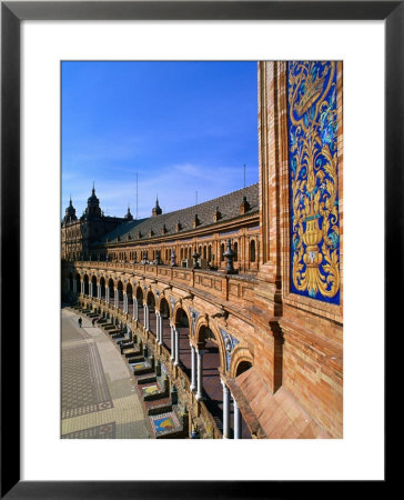 Plaza De Espana Facade, Sevilla, Andalucia, Spain by Christopher Groenhout Pricing Limited Edition Print image
