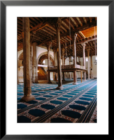 Prayer Hall Of Esrefoglu Mosque, Beysehir, Konya, Turkey by John Elk Iii Pricing Limited Edition Print image