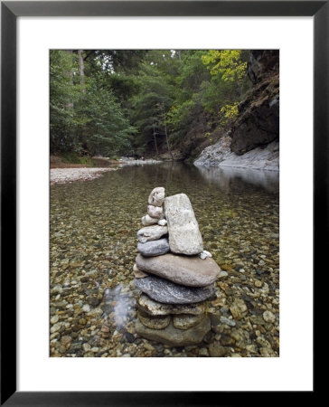 Low Clear Water On The Big Sur River At Sykes Hot Spring, California by Rich Reid Pricing Limited Edition Print image