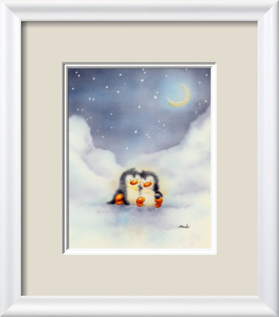 Little Penguins by Makiko Pricing Limited Edition Print image