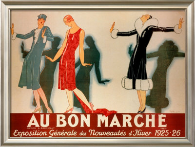 Au Bon Marche by Rene Vincent Pricing Limited Edition Print image