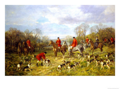 The Hunt by Heywood Hardy Pricing Limited Edition Print image