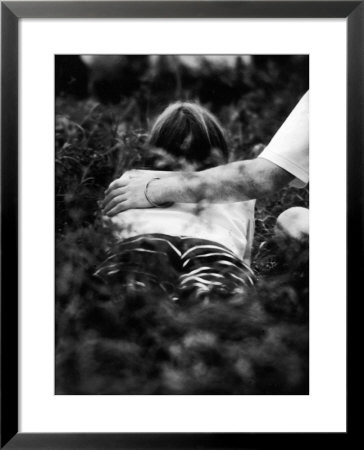 Young Couple At Woodstock Music Festival by Bill Eppridge Pricing Limited Edition Print image