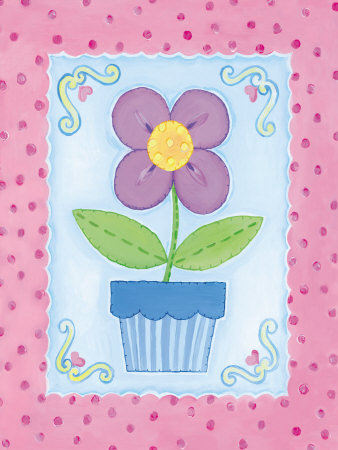 Purple Flower by Emily Duffy Pricing Limited Edition Print image