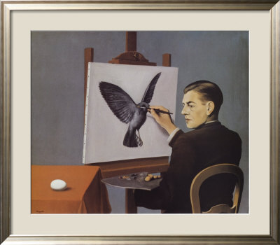 La Clairvoyance by Rene Magritte Pricing Limited Edition Print image