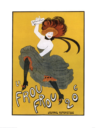 La Frou Frou by Leonetto Cappiello Pricing Limited Edition Print image