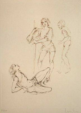 Croquis Iv by Leonor Fini Pricing Limited Edition Print image