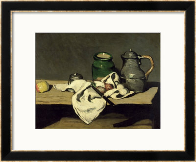 Still Life With A Kettle, Circa 1869 by Paul Cezanne Pricing Limited Edition Print image