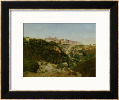 Volterra, Italy, 1834 by Jean-Baptiste-Camille Corot Pricing Limited Edition Print image