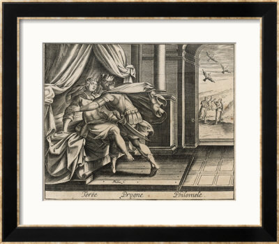 Tereus King Of Thrace Wed To Procne Rapes Her Sister Philomela by Matheus Pricing Limited Edition Print image