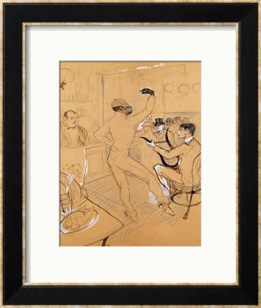 Chocolat Dancing, 1896 by Henri De Toulouse-Lautrec Pricing Limited Edition Print image