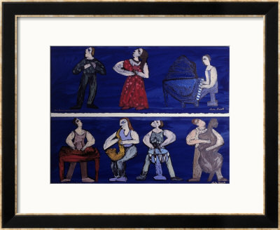 Musicians Ii by Leslie Xuereb Pricing Limited Edition Print image
