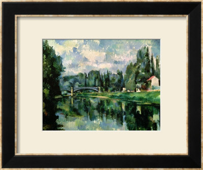 The Banks Of The Marne At Creteil, Circa 1888 by Paul Cézanne Pricing Limited Edition Print image
