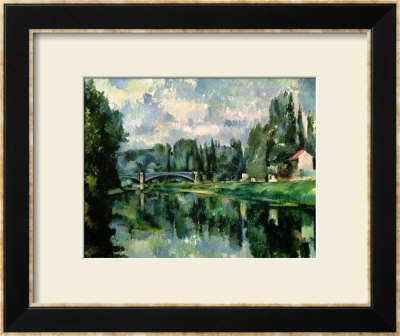 The Banks Of The Marne At Creteil, Circa 1888 by Paul Cezanne Pricing Limited Edition Print image