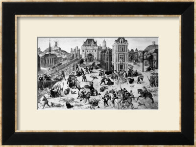 St. Bartholomew's Day Massacre, 24Th August 1572 by Francois Dubois Pricing Limited Edition Print image