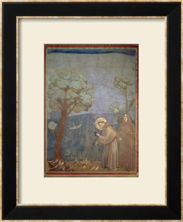 St. Francis Preaching To The Birds, 1297-99 by Giotto Di Bondone Pricing Limited Edition Print image