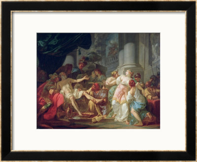 The Death Of Seneca, 1773 by Jacques-Louis David Pricing Limited Edition Print image