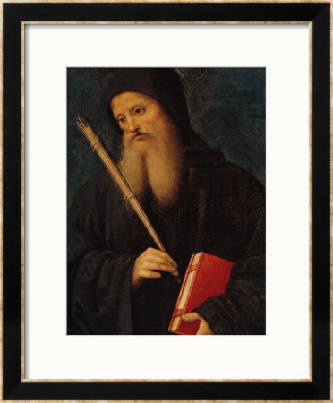 St. Benedict by Pietro Perugino Pricing Limited Edition Print image