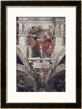 The Prophet Joel by Michelangelo Buonarroti Pricing Limited Edition Print image