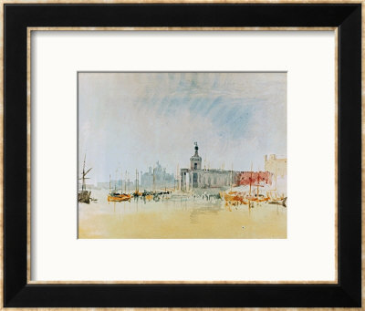Como And Venice Sketchbook (Finberg Clxxxi) Venice: The Punta Della Dogana 1819 by William Turner Pricing Limited Edition Print image