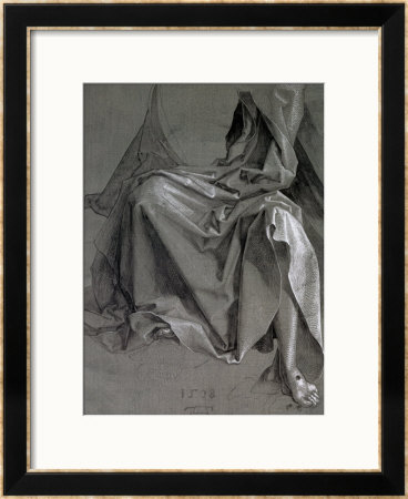 Study Of The Robes Of Christ, 1508 by Albrecht Dürer Pricing Limited Edition Print image